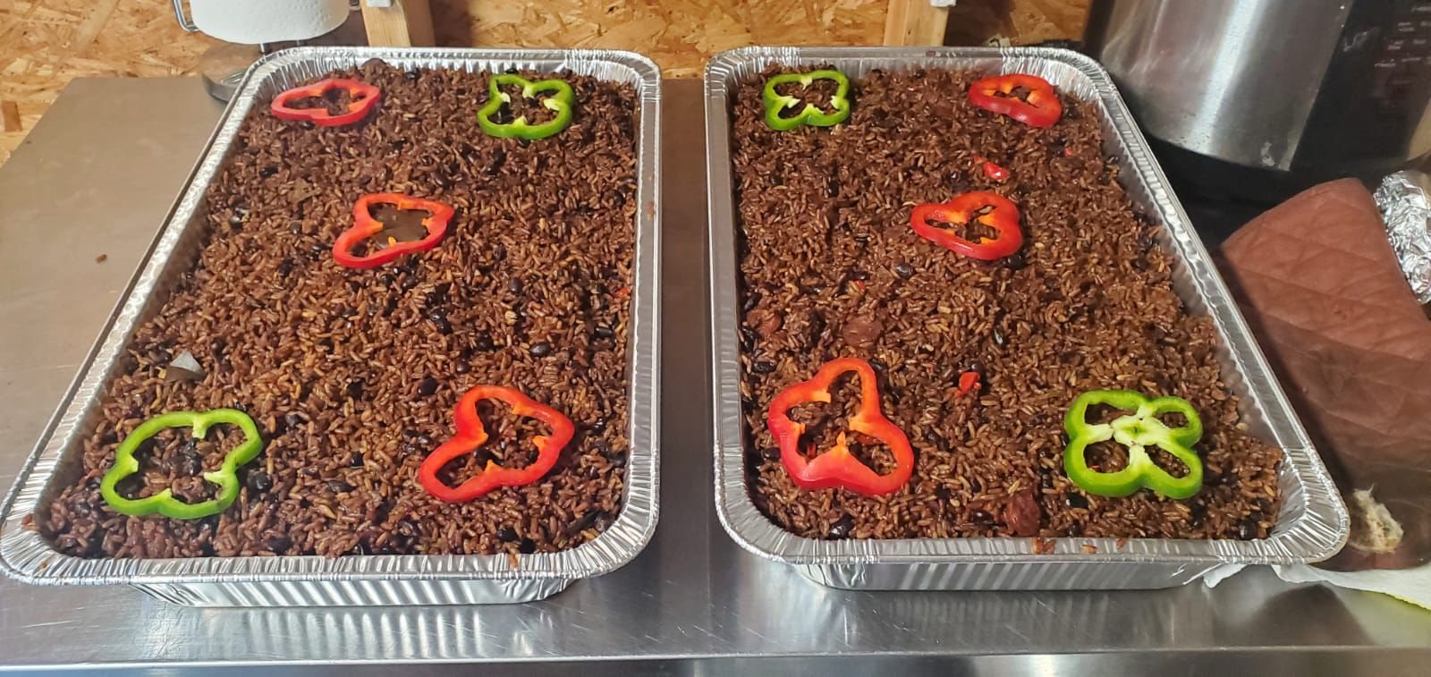 Cubans on Wheels catering tray photo