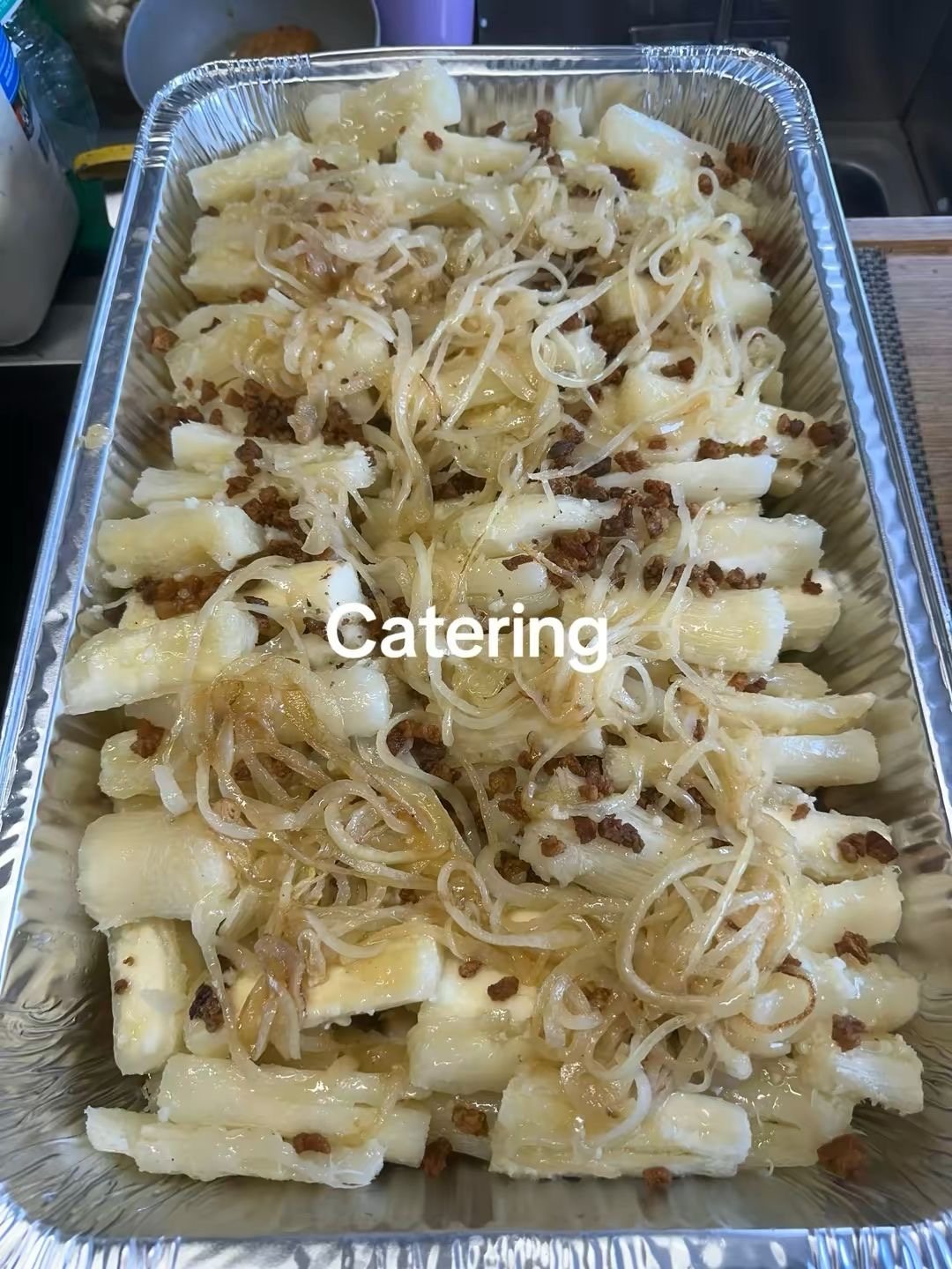Cubans on Wheels catering tray photo