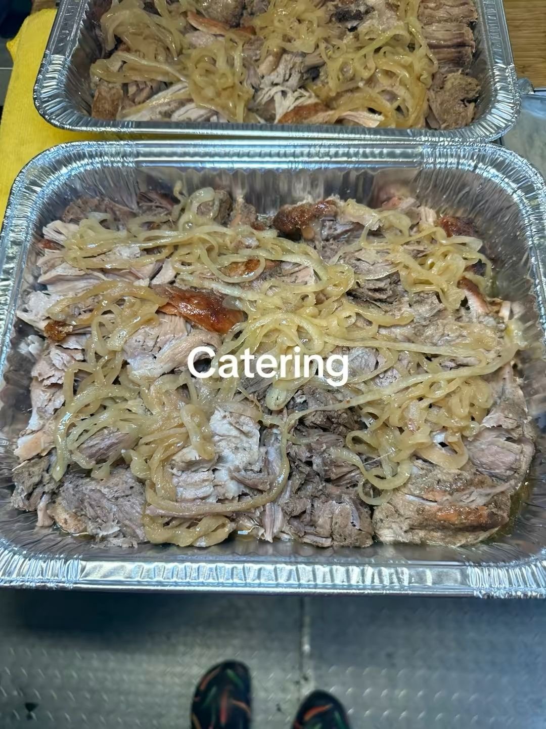 Cubans on Wheels catering tray photo