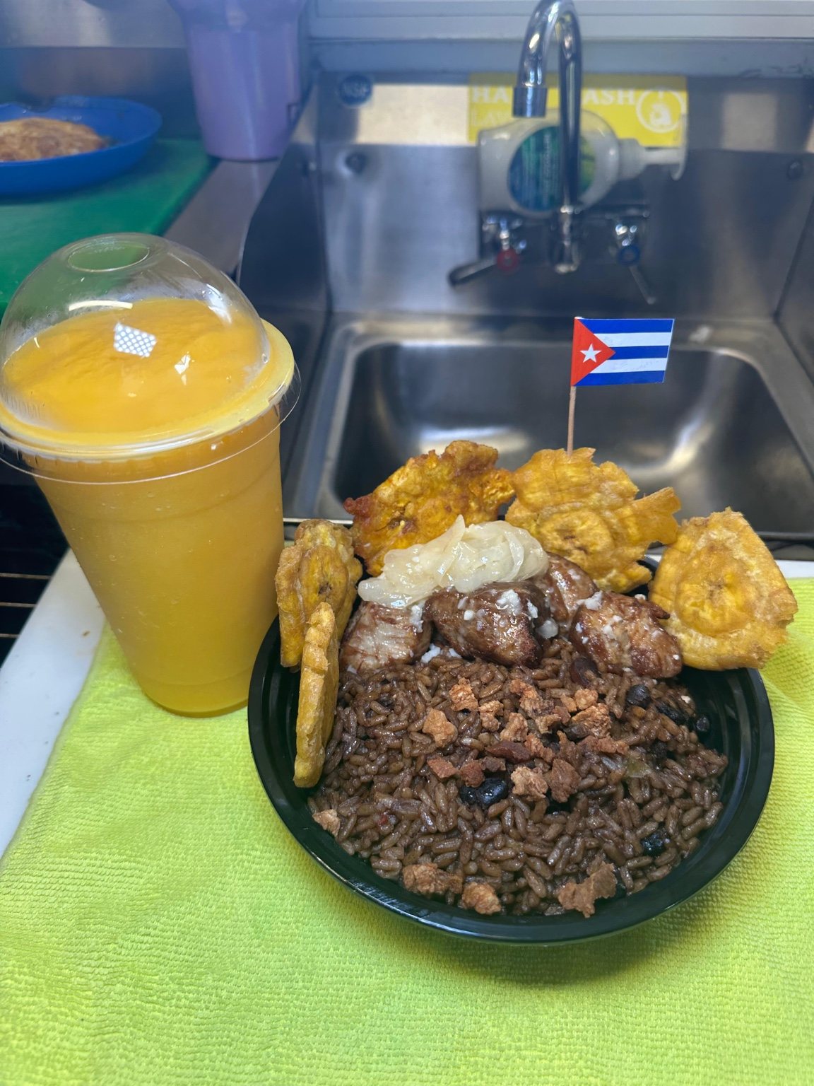 Cubans on Wheels fresh Cuban food photo